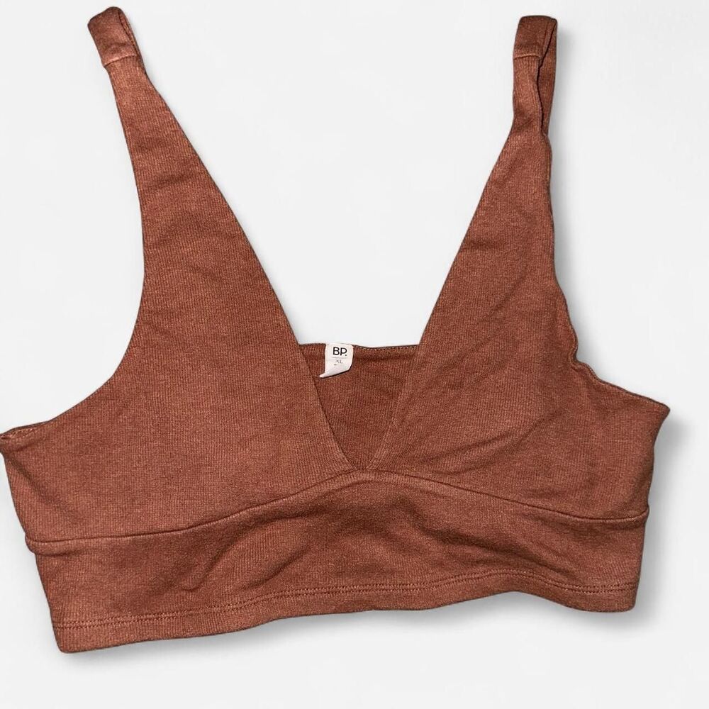 Bp Women's Brown Crop-top